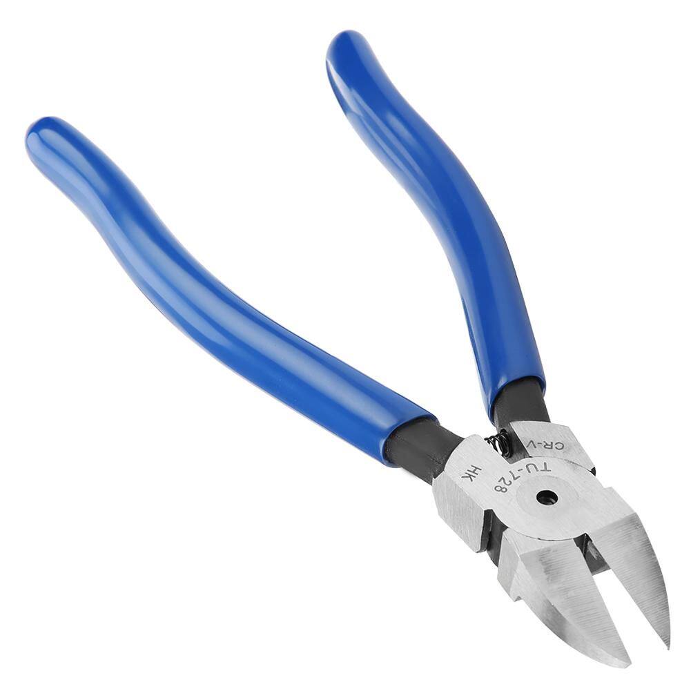 8inch Blue Diagonal Pliers Cable Nose Cutting Nippers Diagonal Pliers Wire Cutter Tool