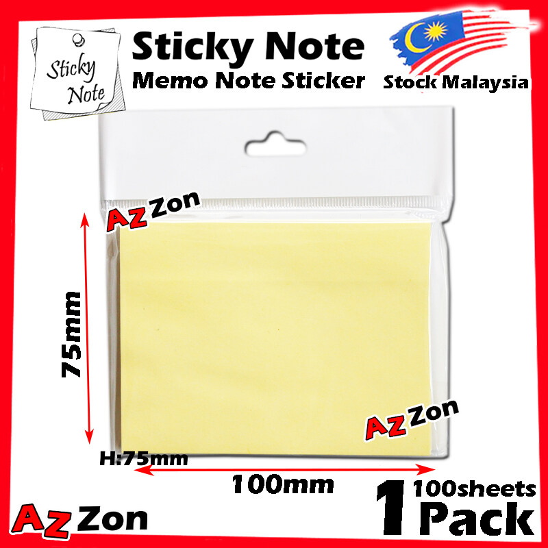 sticky memo notes