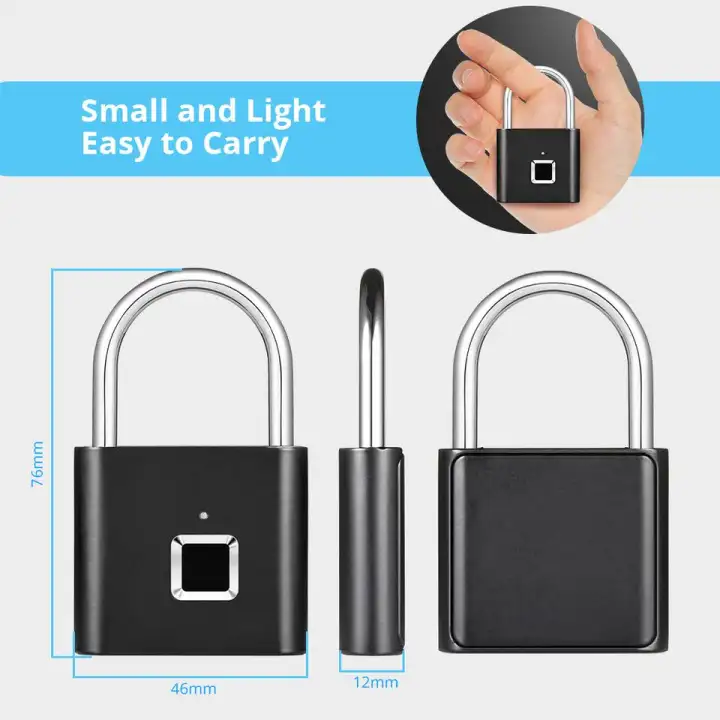 padlock for bag