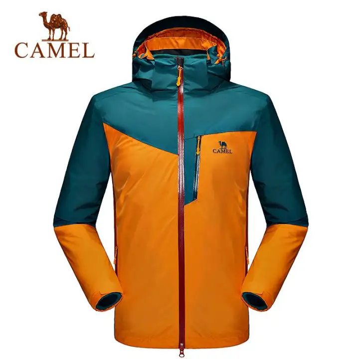 Camel outdoor jacket men
