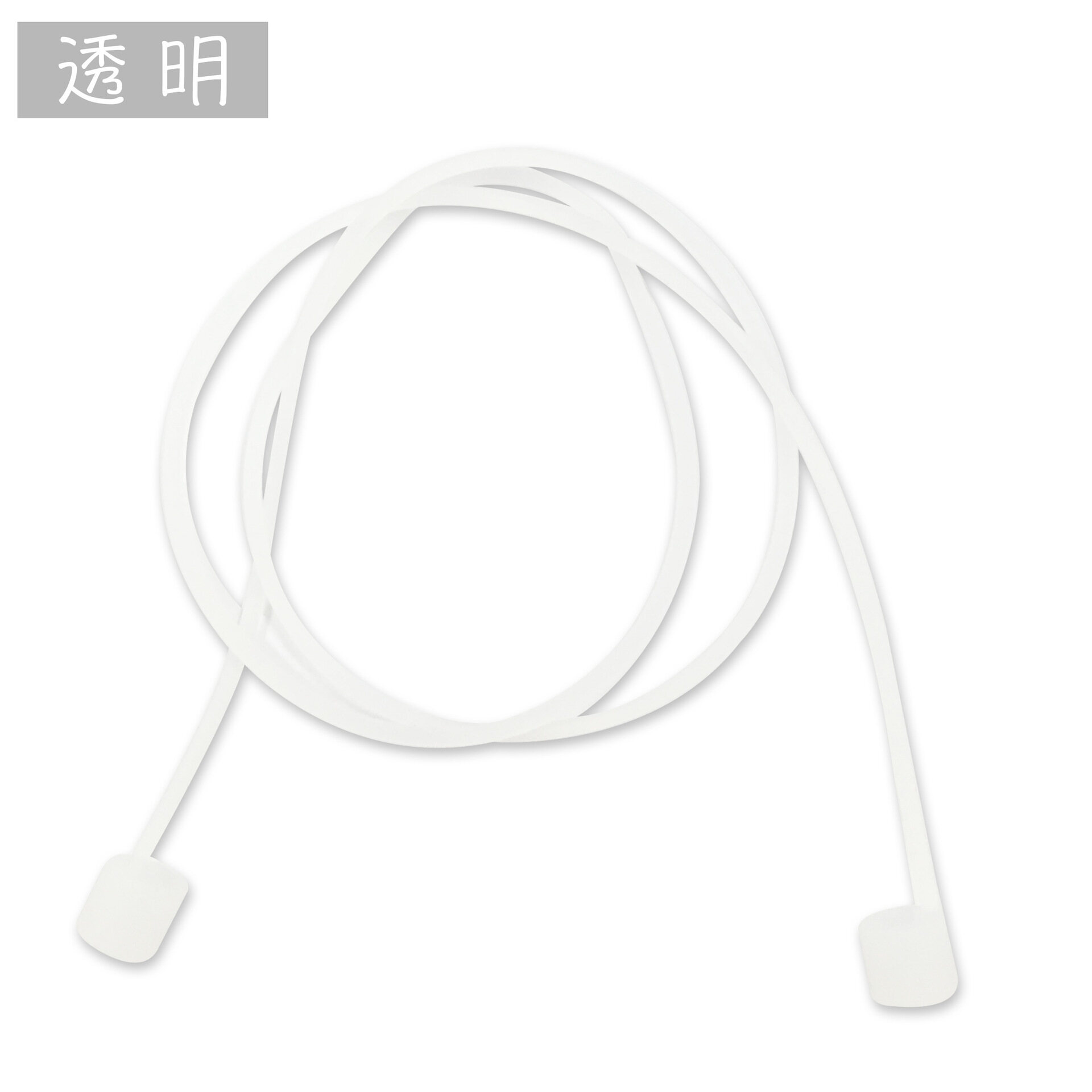 Multifunctional Portable Durable Elastic Bluetooth Headset Silicone Lanyard Earhook Compatible with Iphone AirPods Headset Anti-lost Hanging Rope