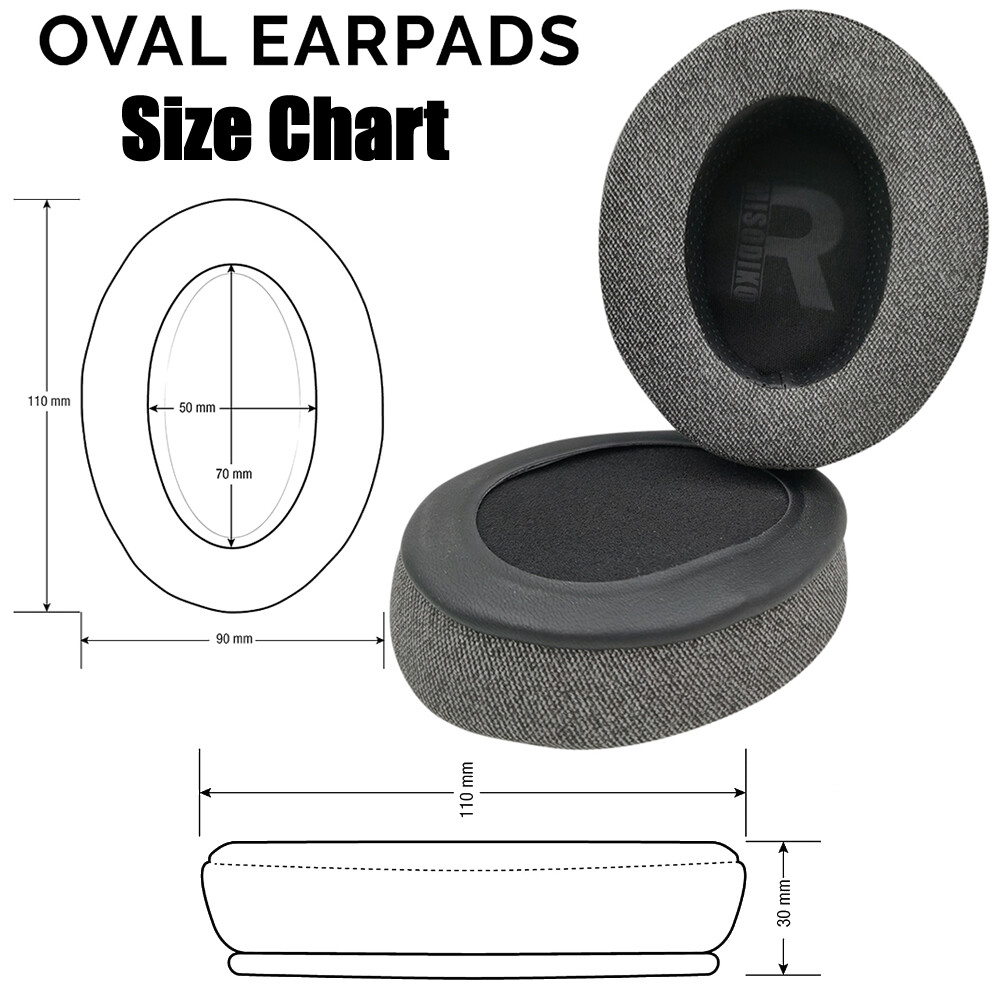 misodiko [Upgraded Comfy] Replacement Headphones Ear Pads Cushions for