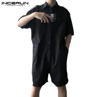 mens romper pants
