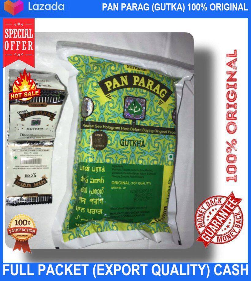 Pan Parag (gutka) 100 ORIGINAL Full Packet (export Quality) Cash On