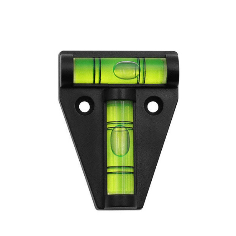 thumbnail image 2 of T-Type Mini Spirit Level – Small Leveling Tool For Caravans, DIY, Toolbox, With Fixing Holes 2 of 2