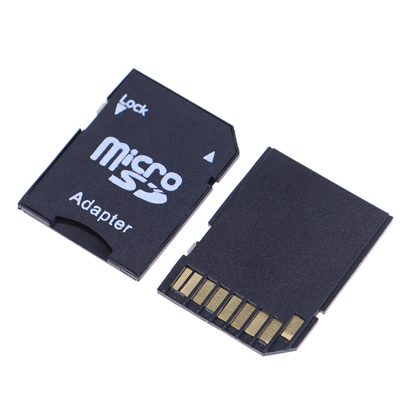 wuyangmin 10Pcs Microsd Mini TF Card Reader Micro SD to SD Memory Card Adapter Converter