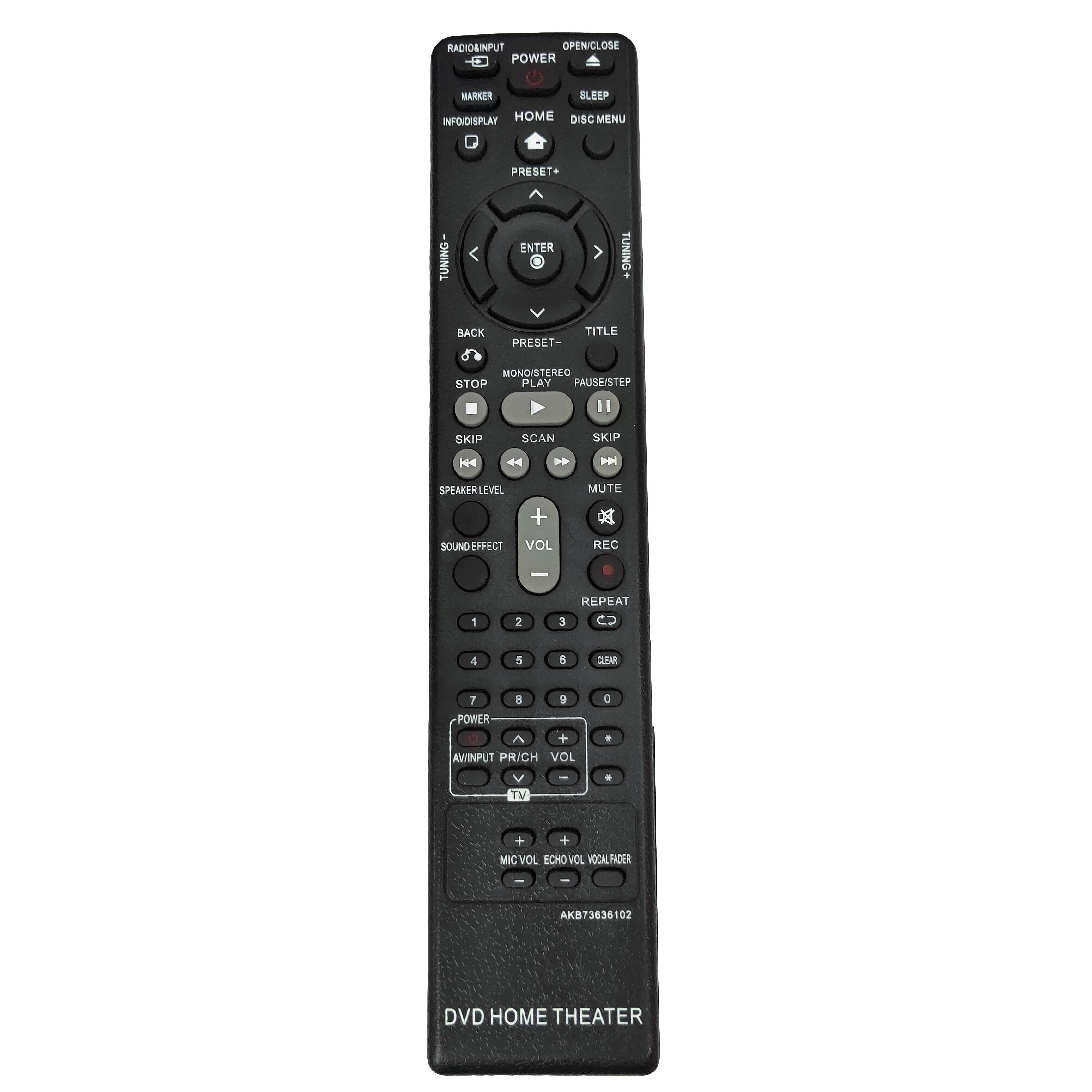 LG NEW AKB73636102 for LG home theater DVD Remote control for DH4130S LHD625 HT532 HT805 Fernbedienung