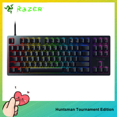 [Readyเพื่อส่ง] Razer Huntsman Tournament Edition TKL Tenkeylessคีย์บอร์ดเล่นเกมสวิตช์ไฟChromaแบ็คไลท์RGBโปรแกรมมาโครฟังก์ชั่นMechanicalคีย์บอร์ดเล่นเกมสำหรับPCคอมพิวเตอร์แล็ปท็อป