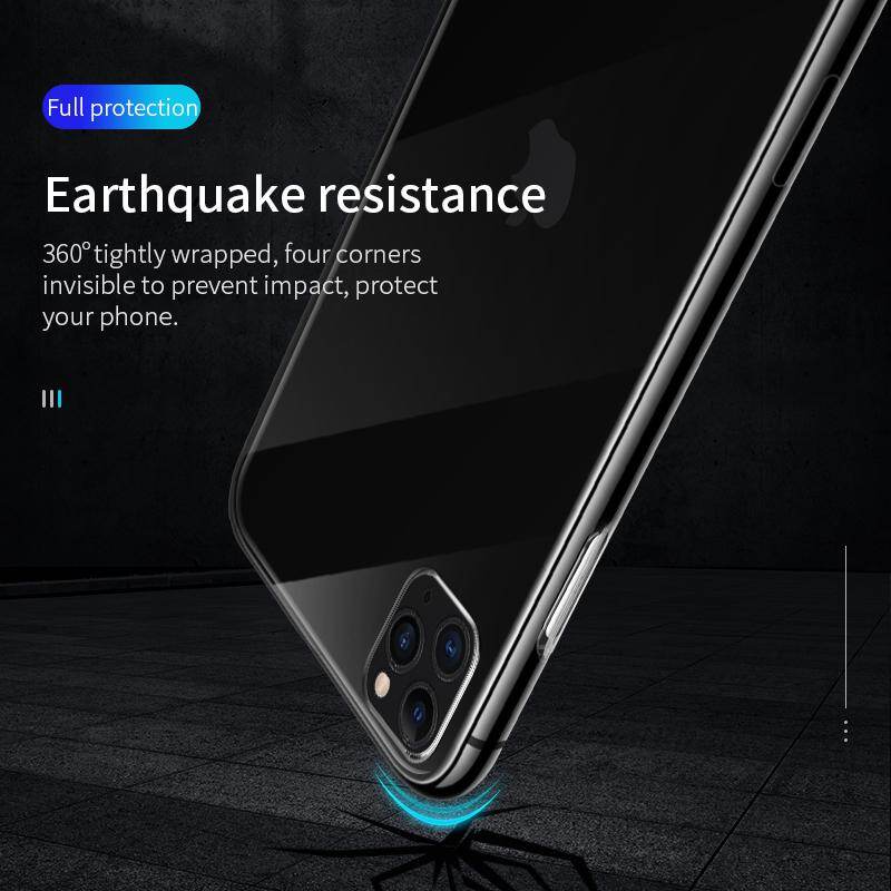 HOCO HD Transparent Protective Case for iPhone 11 Pro Max 2019 Soft TPU Clear Ultra Thin Case Full Cover Protection For iPhone 11 Pro Max
