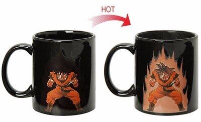 Dropshipping Color Changing Magic Anime Ceramic Mug Coffee Mug
