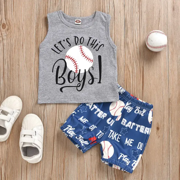 Baby boy baseball clothes Clearance