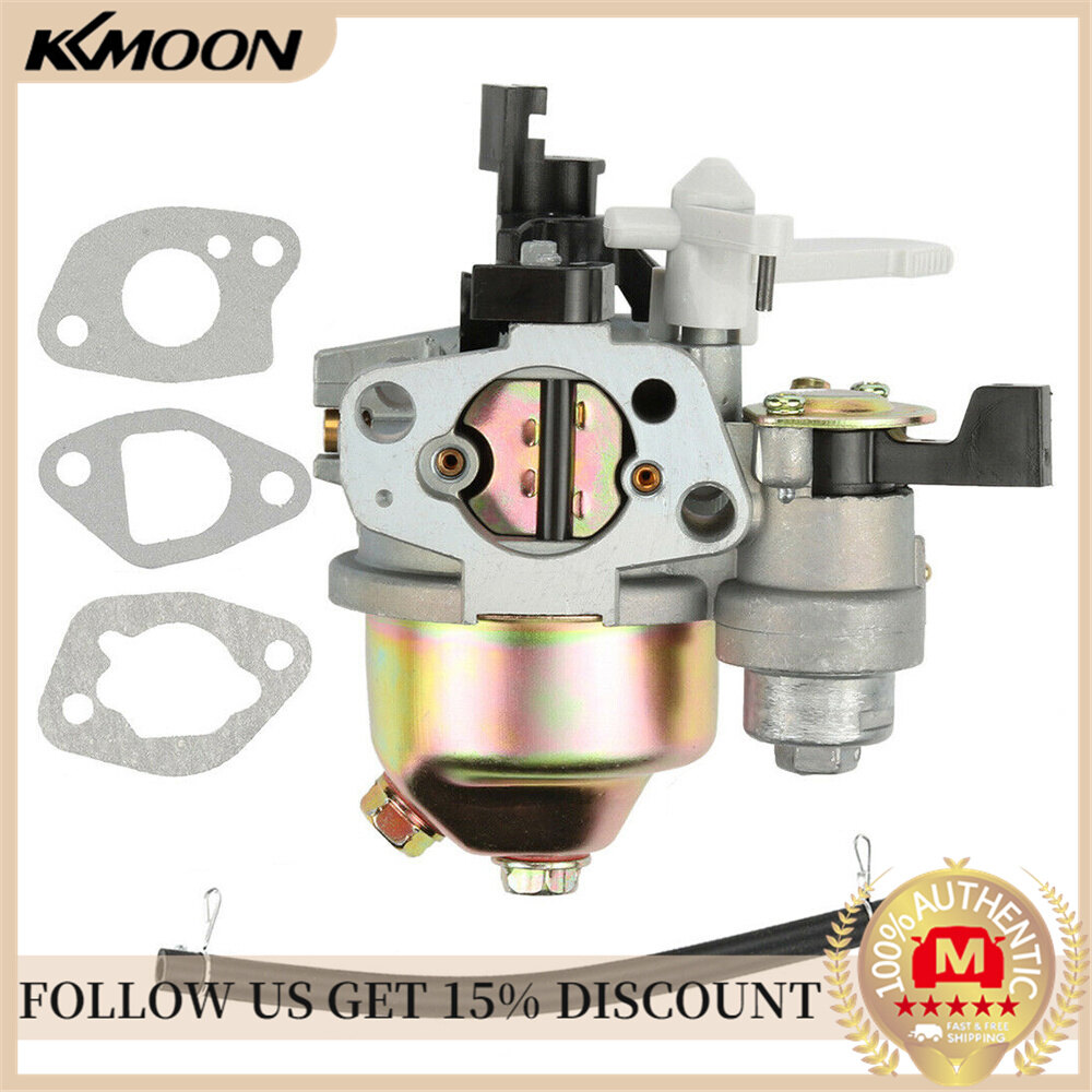 Carburetor Carb Fit for Honda GX160 GX168F GX200 5.5HP 6.5HP + Fuel Pipe Gasket Engine