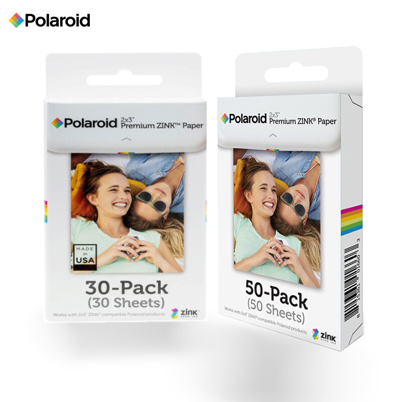 20 30 Tấm Polaroid Instax 2x3-inch Phim Zink Cao Cấp Giấy Ảnh Cho Snap