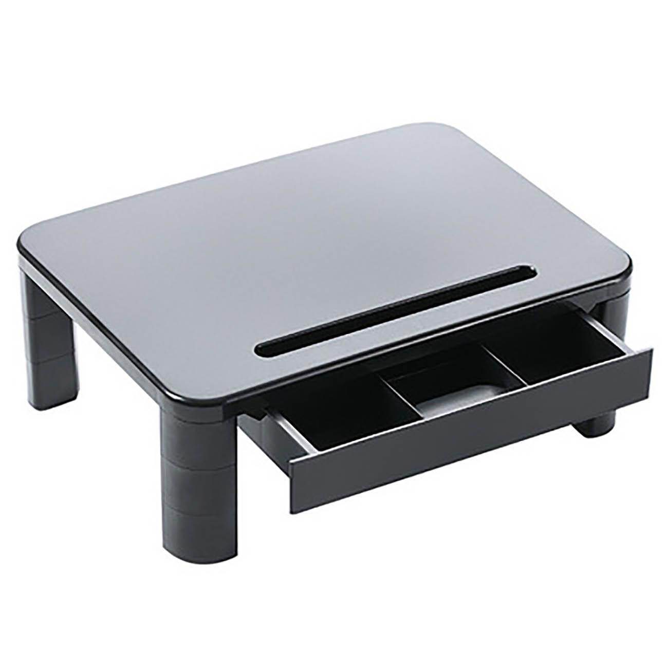 Homenhome Adjustable Computer Shelf Screen Base TV Monitor Stand