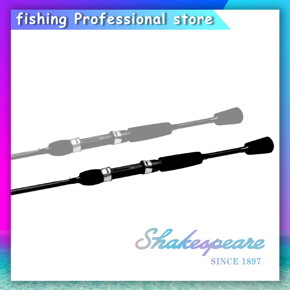Shakespeare 1.98M/4-12lb M Action super-light carbon fishing rod
