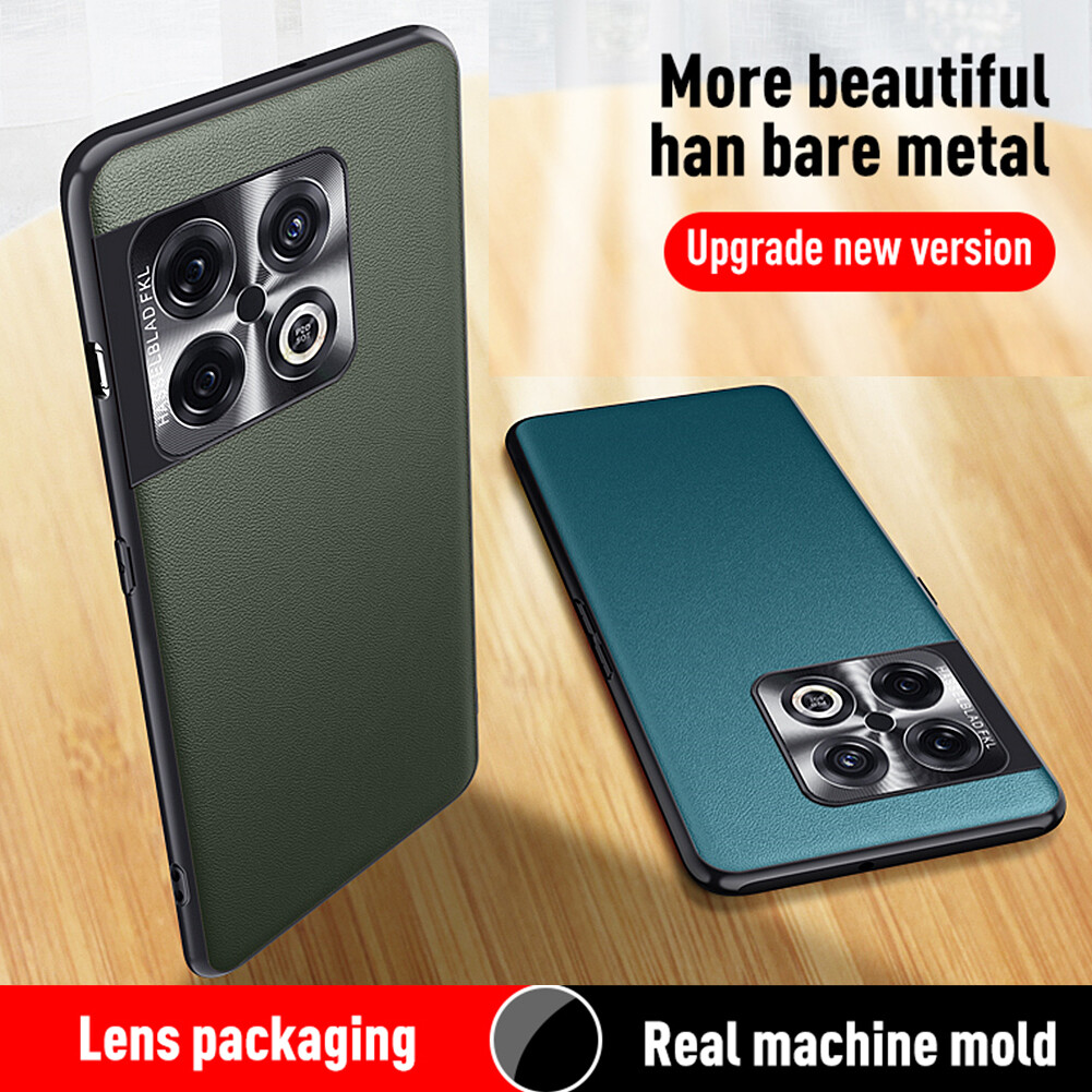 Leather Case For Oneplus 10T Case Shockproof Back Cover Bumper For Oneplus ACE Pro Hard PC Mobile Phone Case For 1+10 Pro casing