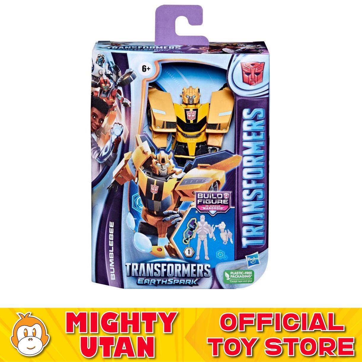 [Original] Transformers EarthSpark Deluxe Bumblebee Toys for Boys Lazada