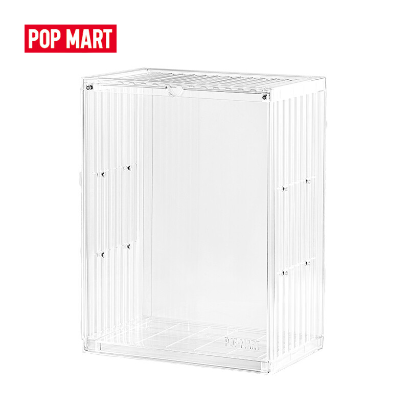 POP MART 400% Display Box Transparent Assembled Container（not included Blind Box）