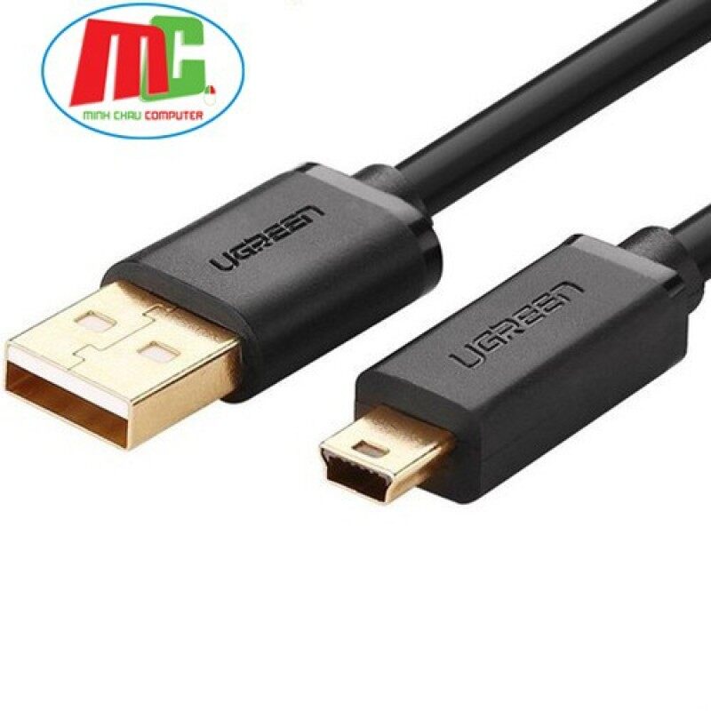 Cáp USB sang mini USB 1.5m UGREEN 10385-Hàng  bảo hành 18 tháng