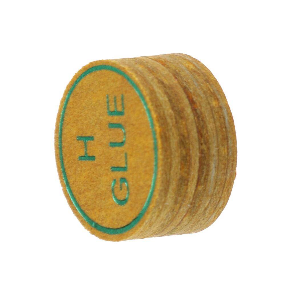 Perfeclan High Quality Leather Snooker Pool Billiard Glue On Cues Tips 11mm / 14mm