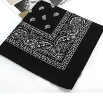 Women Girl Bandana Hair Band Scarf Cow Boy Neck Wrist Wrap Paisley