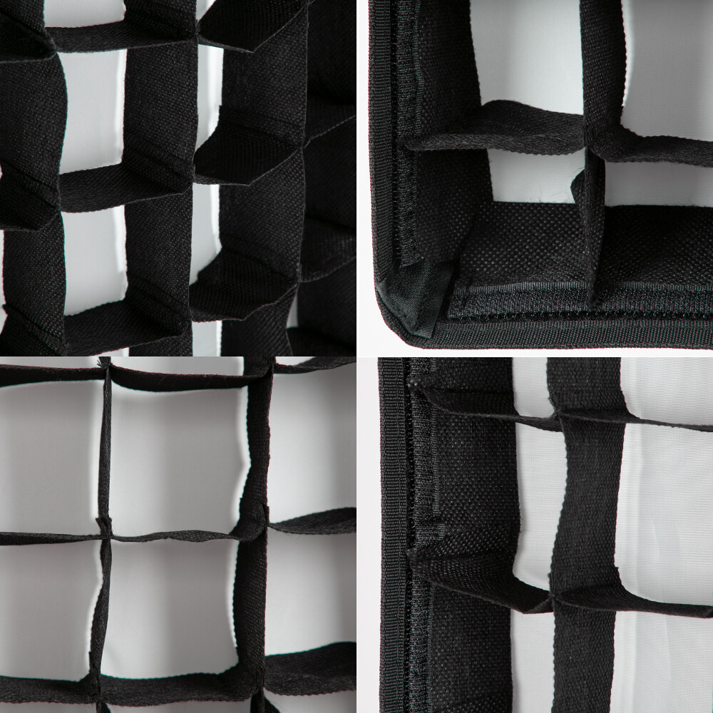 Ambitful 22x90cm 30x120cm 35x160cm softbox honeycom lưới