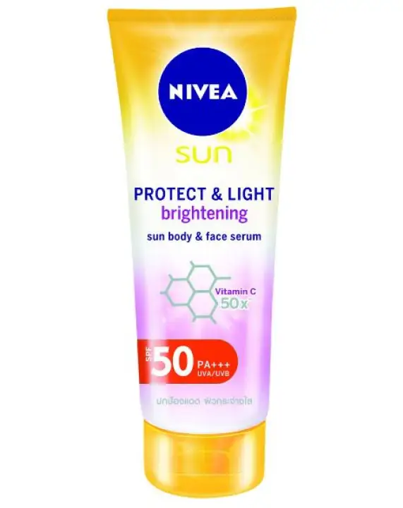 nivea face and body sunscreen