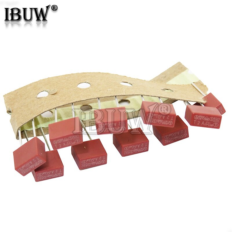 10pcs 392 Fuse 2A 1A 3.15A 4A 5A 6.3A 250V Square Plastic Fuse T2A LCD