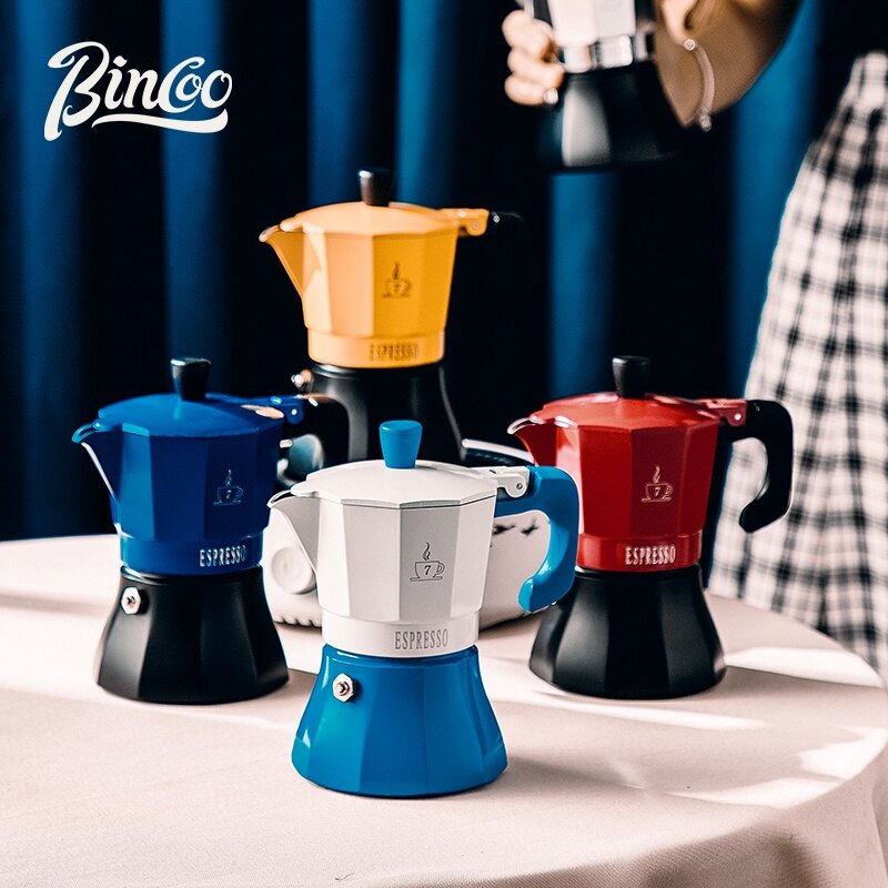 Bincoo Bình Moka Bình Pha Cà Phê Espresso Bình Pha Cà Phê Máy Pha Cà Phê
