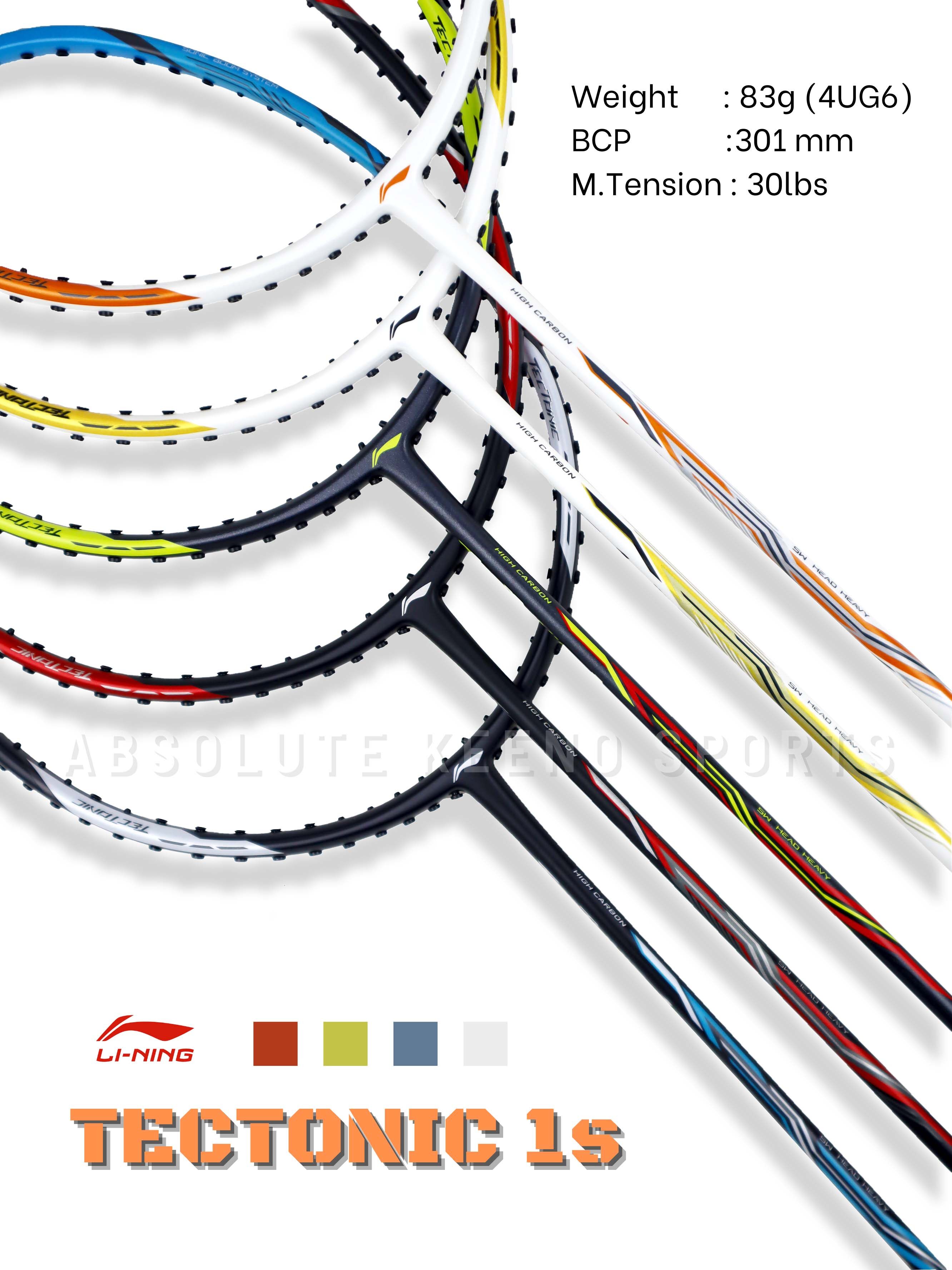 Li-Ning TECTONIC 1S Badminton Racket | Lazada