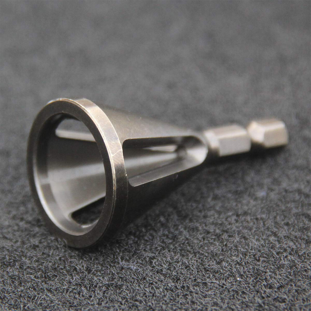 lentils Deburring External Chamfer Tool Drill Bit Hexagon Shank Drilling Burr Remover