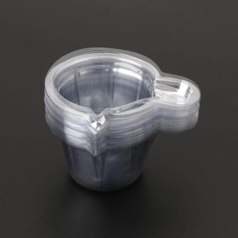 100Pcs 40ML Plastic Disposable Cups Dispenser Fit For Epoxy Resin Jewelry Making