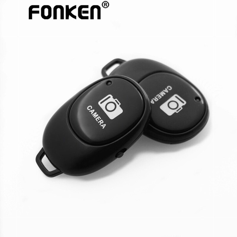 FONKEN Wireless Bluetooth Phone Selfie Stick Shutter Self-timer Timer Release Camera Remote Control for IOS Android