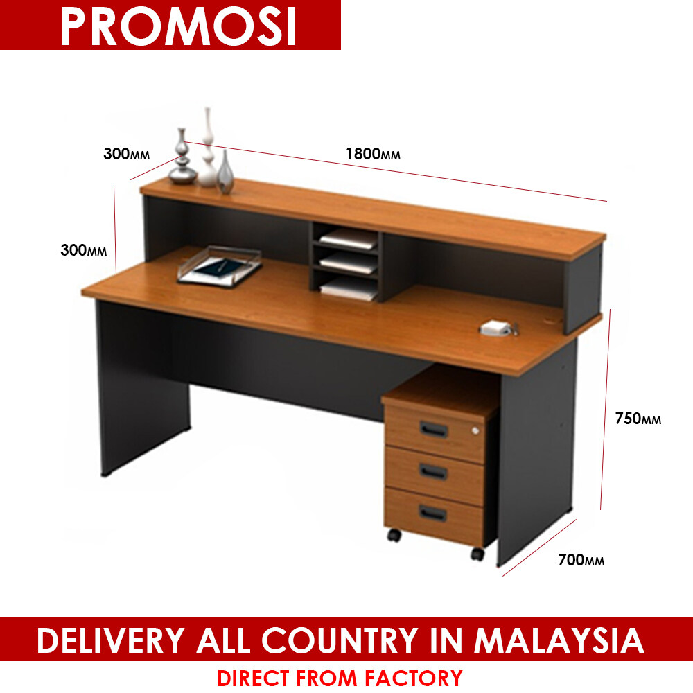 4 FEET VSS G / Ex Series Reception Counter Table (No Drawer) / Front