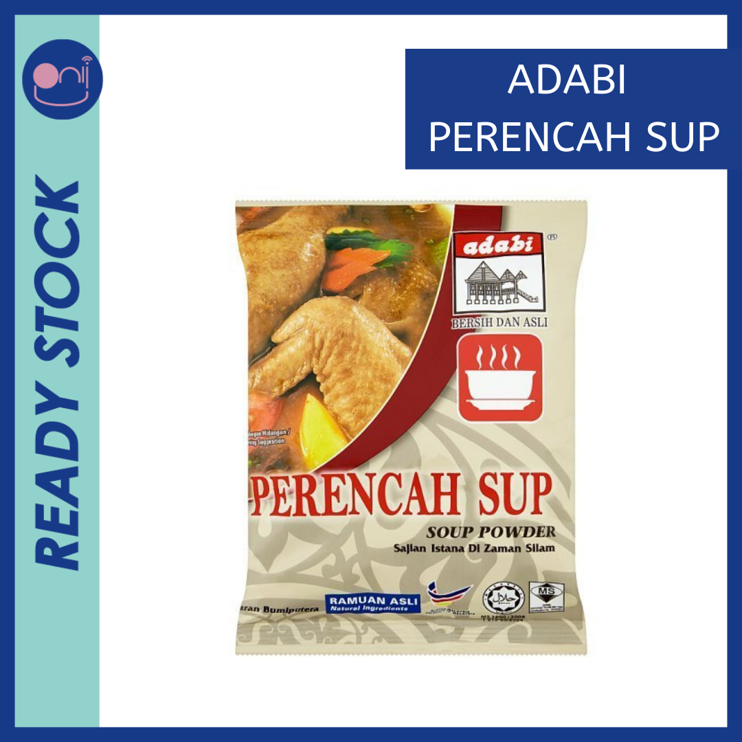 Ready Stock Malaysia Adabi Perencah Sup 24g Lazada