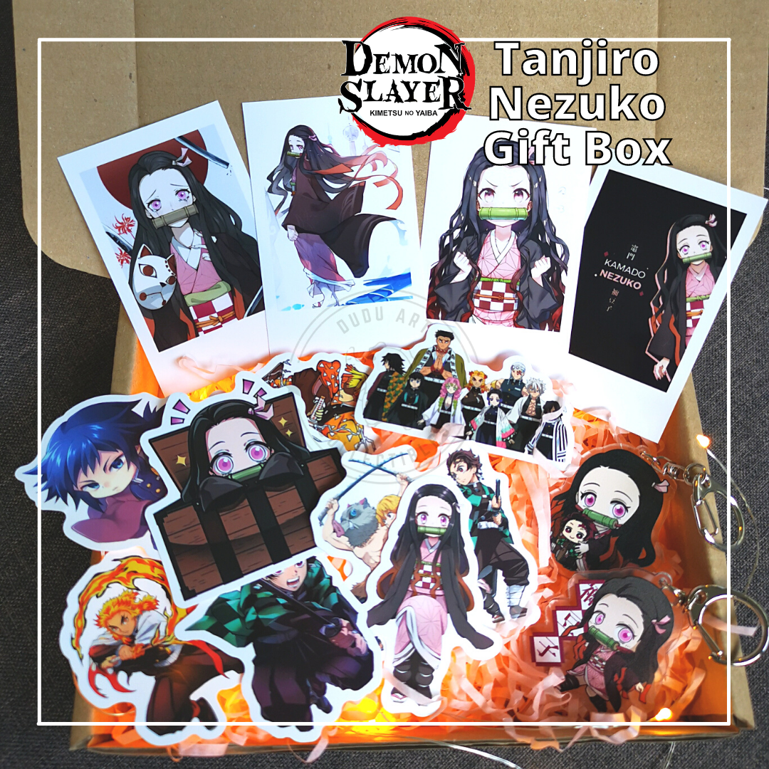 Surprised Tanjiro Kamado Anime Sticker - Demon Slayer Sticker