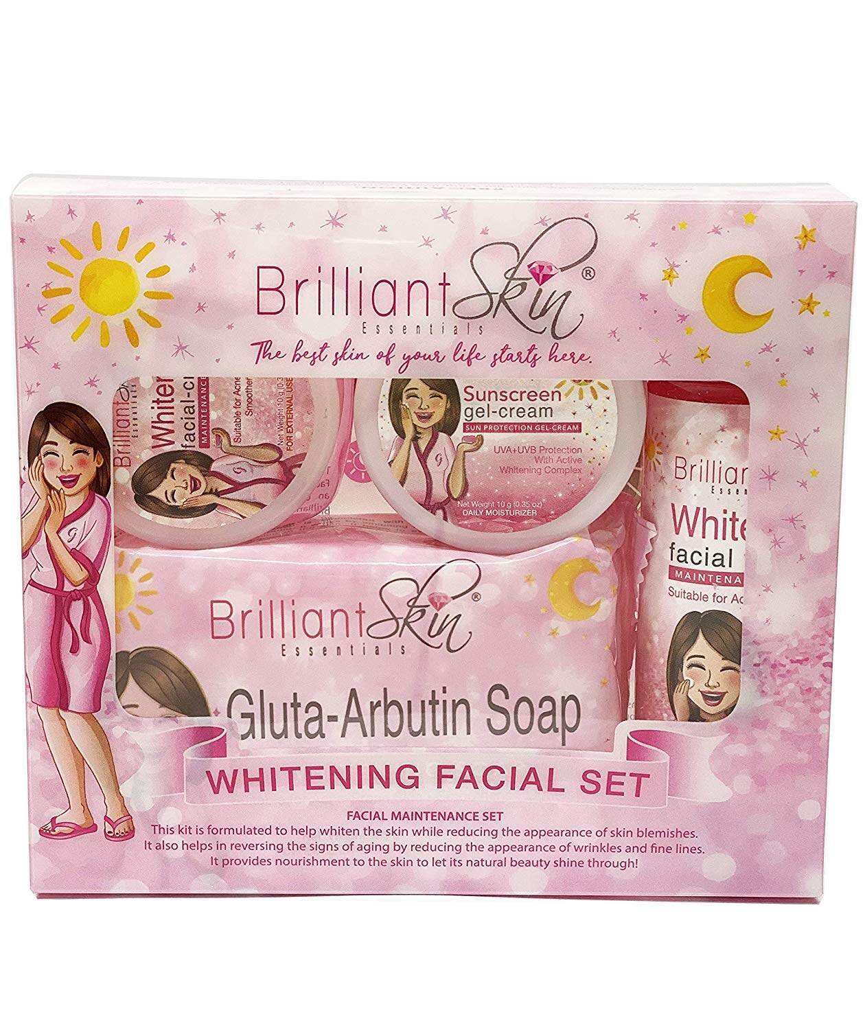 Brilliant Skin Whitening Set Lazada