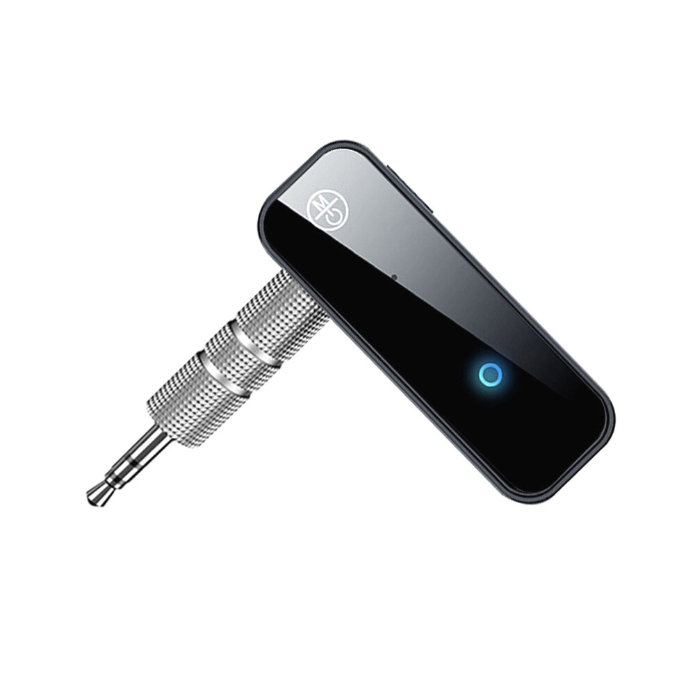 Bluetooth-compatible 5.0 2 in 1 Transmitter Receiver Car Wireless Audio Adapter USB 3.5mm Aux