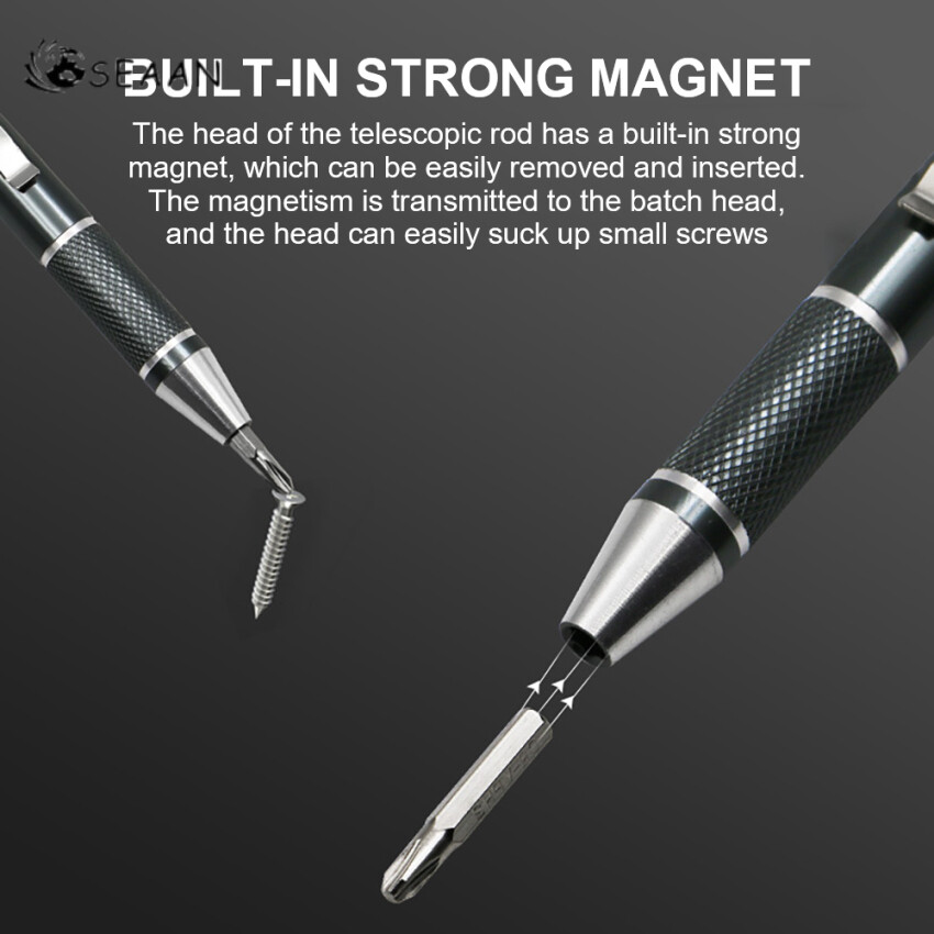 8 In 1 Screwdriver Pen Screwdriver With Magnetic Screwdriver