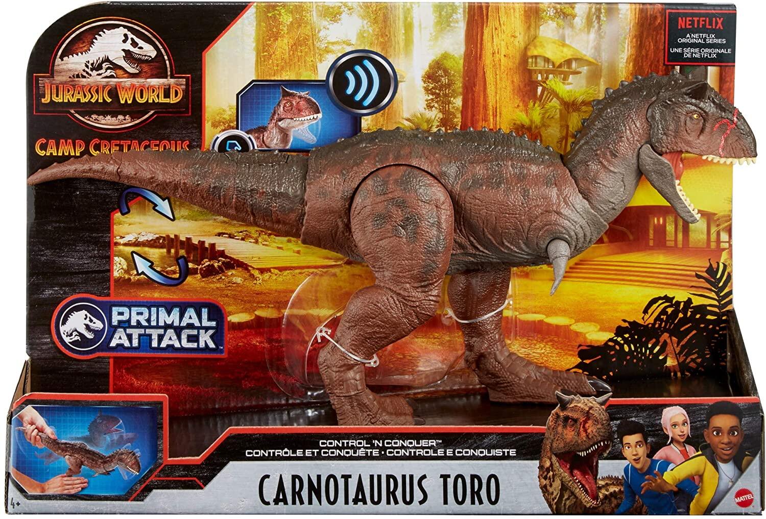 jurassic world primal attack carnotaurus