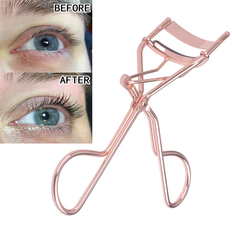 makeup tools Eyelash curler wide-angle Partial curling lash curler rubber lashes pad beginners fake false eyelashes aid styling