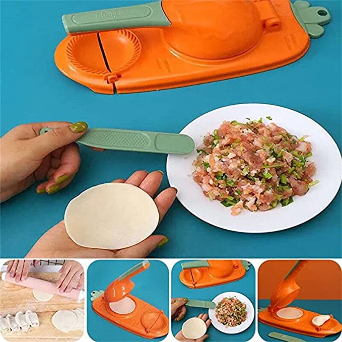 Dụng Cụ Làm Bánh Bao Dụng Cụ Làm Bánh Bao 2 Trong 1, Dụng Cụ Nhà Bếp Khuôn Ép Bánh Bao, Dụng Cụ Làm Bánh Bao Thủ Công Khuôn Bọc, Máy Ép Da Bánh Bao Empanada Đa Năng