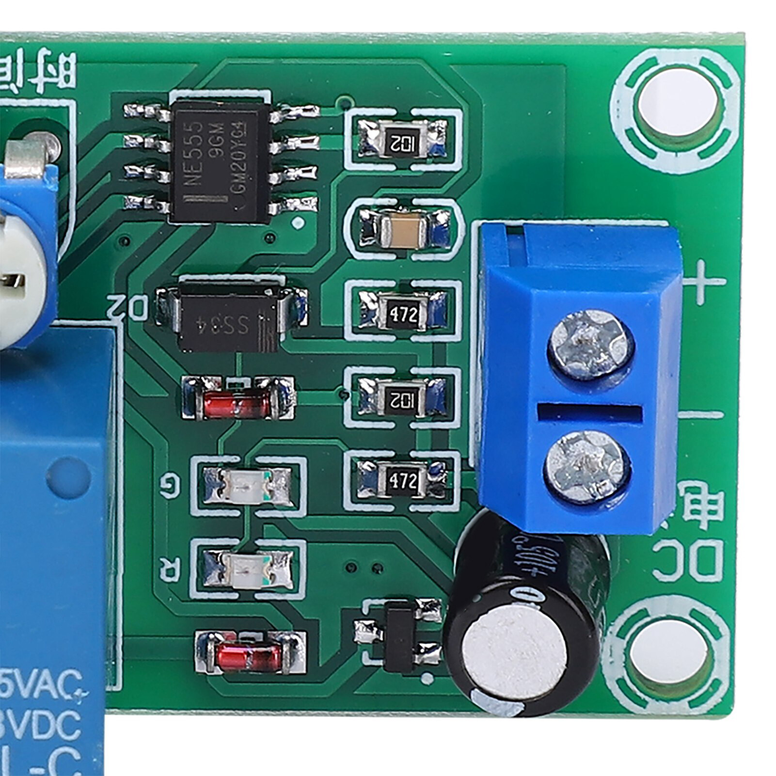 Time Delay Relay Module New Delay Relay Module Disconnect Circuit Board 12V for Automotive Electronics