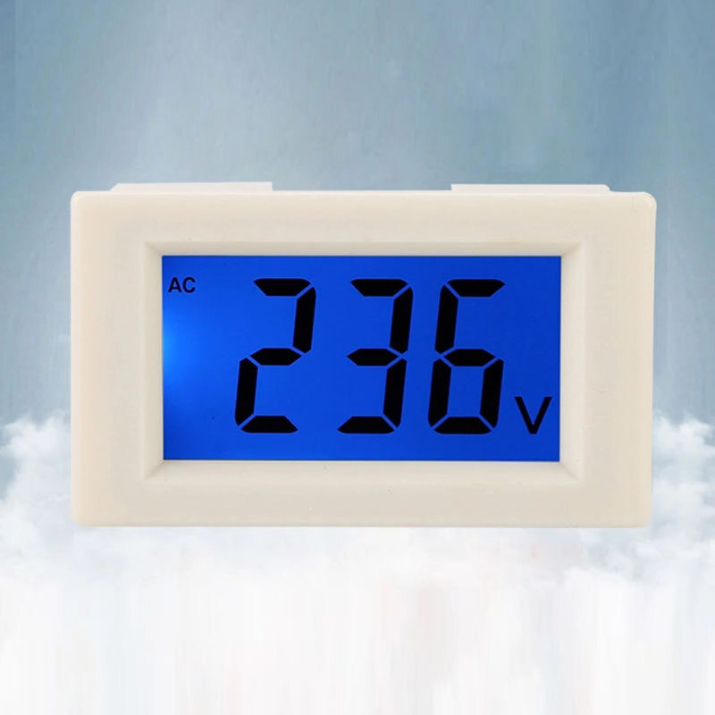 Dụng Cụ Đo Điện Xoay Chiều Màn Hình Kỹ Thuật Số LCD D85-120 Vôn Kế 2 Dây AC 80-500V