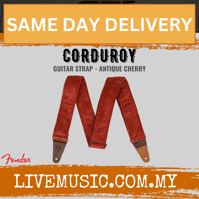 Fender Corduray Strap | Antique Olive