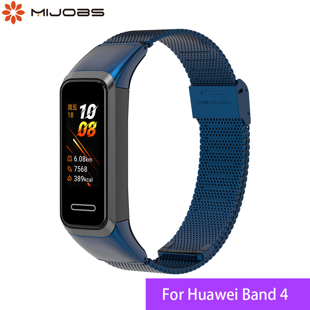 Straps for Huawei Band 4 / Honor Band 5i Replacement Wrist Band Magnetic  Metal Bracelet for Huawei Fitness Tracker Smart Band Wristband Accessories  | Lazada PH