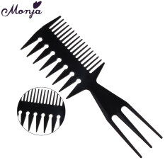 Chuyên Nghiệp Rộng Răng Nhựa Tóc Bàn Chải Lược Chống Tĩnh Điện Ướt Detangling Tóc Comb Pro Salon Mềm Chăm Sóc Tóc Styling Tool