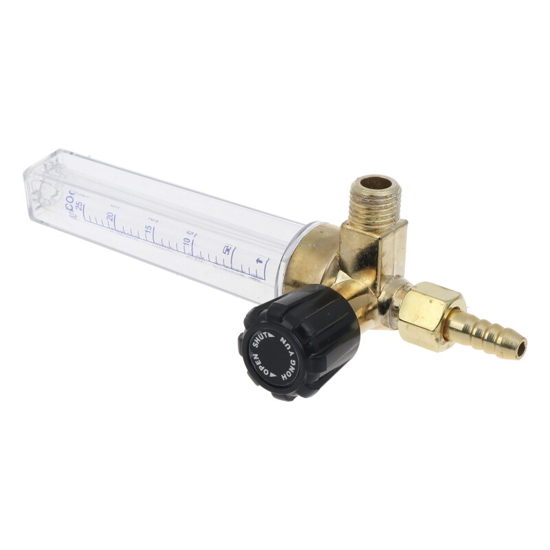 Đồng Hồ Điều Chỉnh Khí 1/4PT Đồng Hồ Đo Lưu Lượng Tig Argon/CO2 Mig Phụ Kiện Hàn Cho Máy Hàn Bền