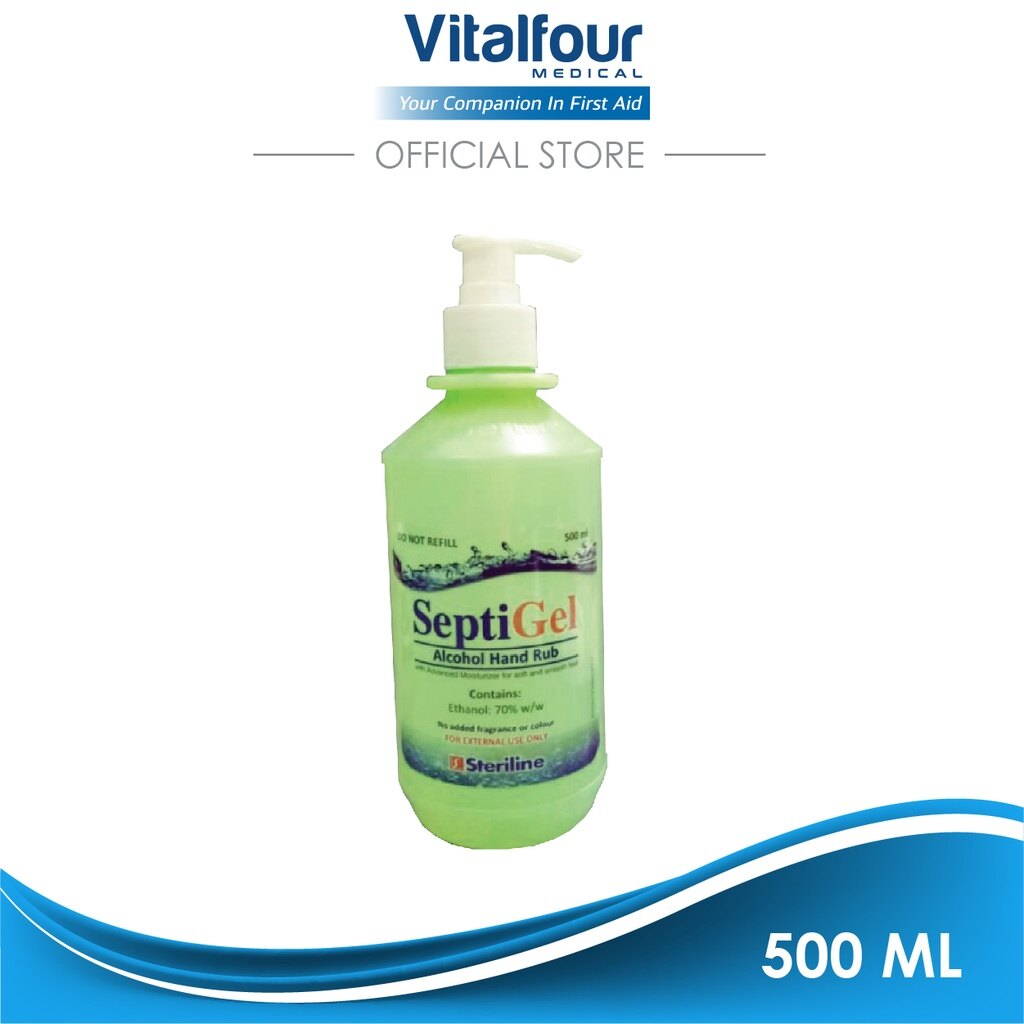 Steriline Hospital Grade SeptiSol Hand Sanitizer WaterBased (500ml