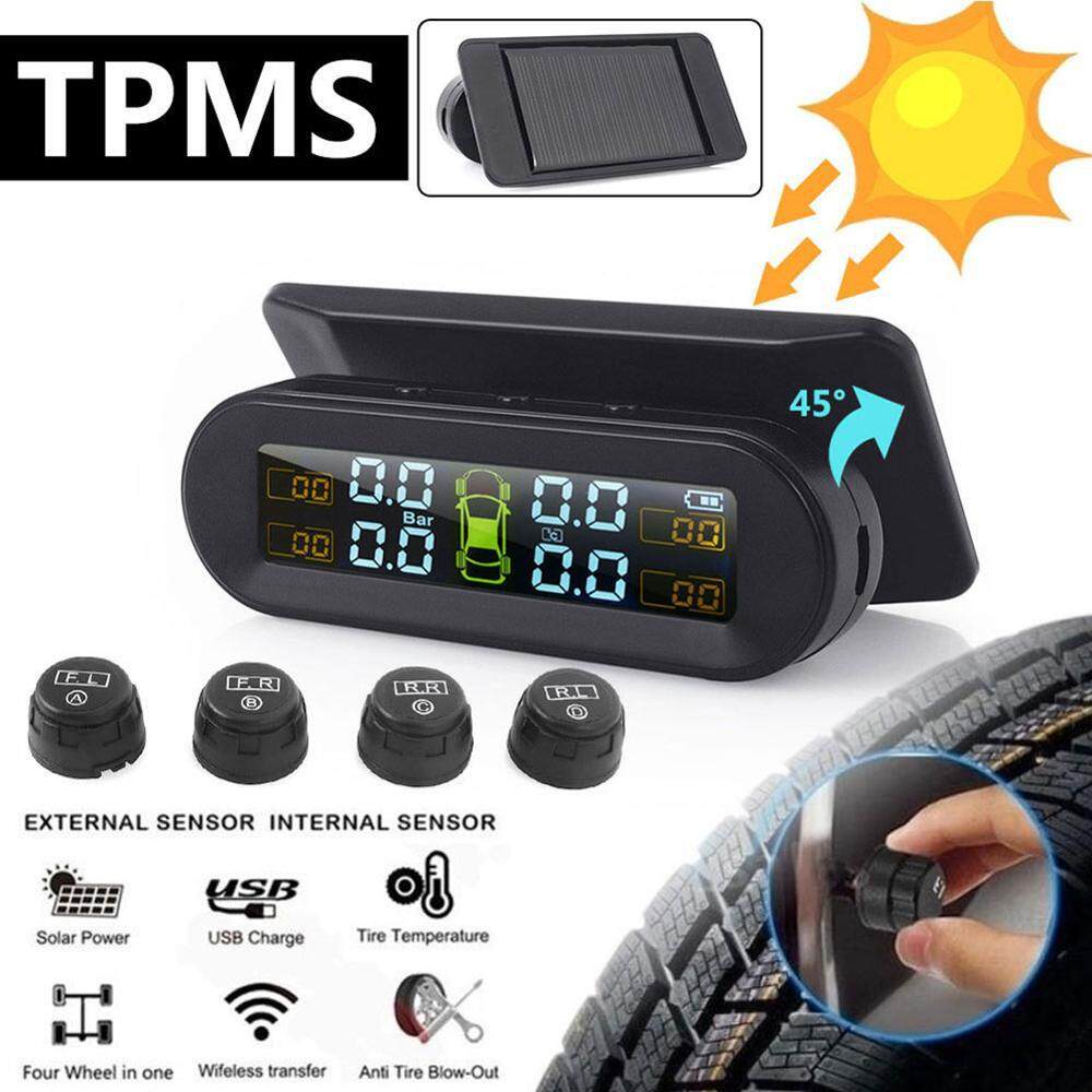 Sports love Car Wireless Bluetooth TPMS Tire Pressure Monitor with ...